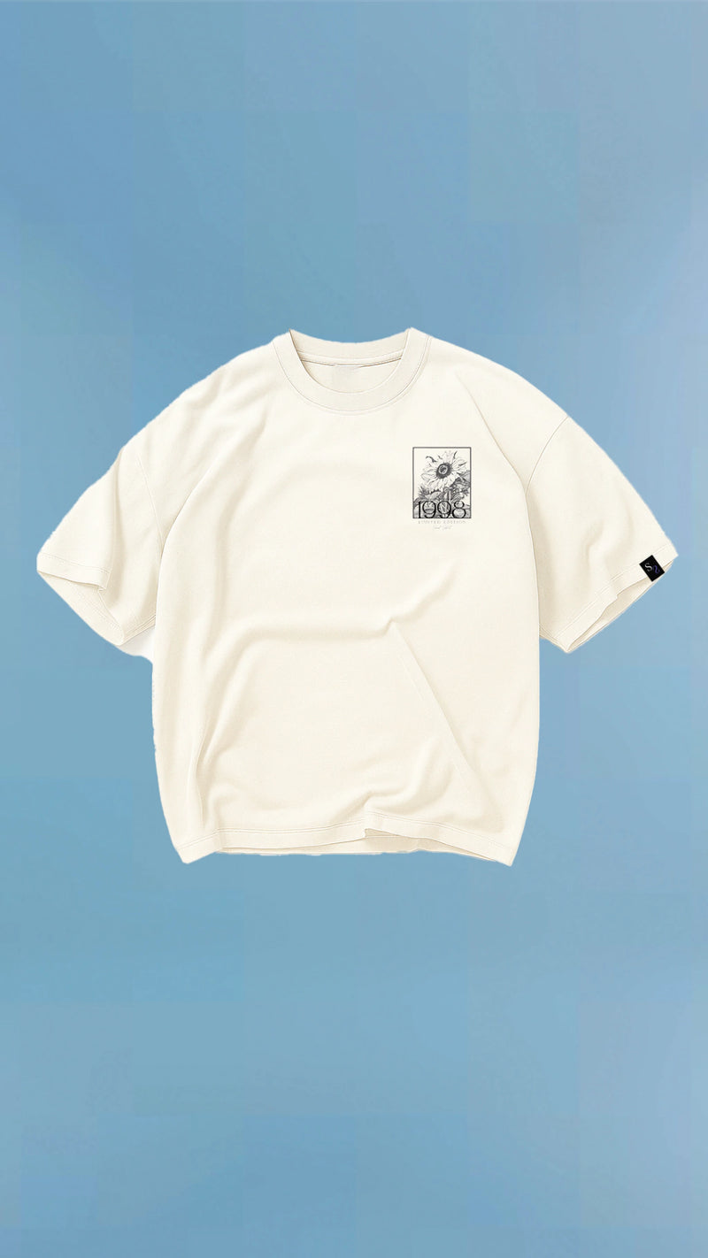 1998 Oversized Tee Off-White