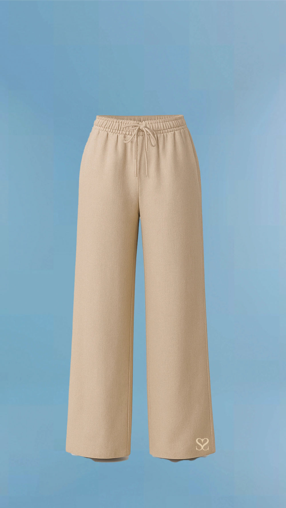 Sweatpants Over Linen Brut