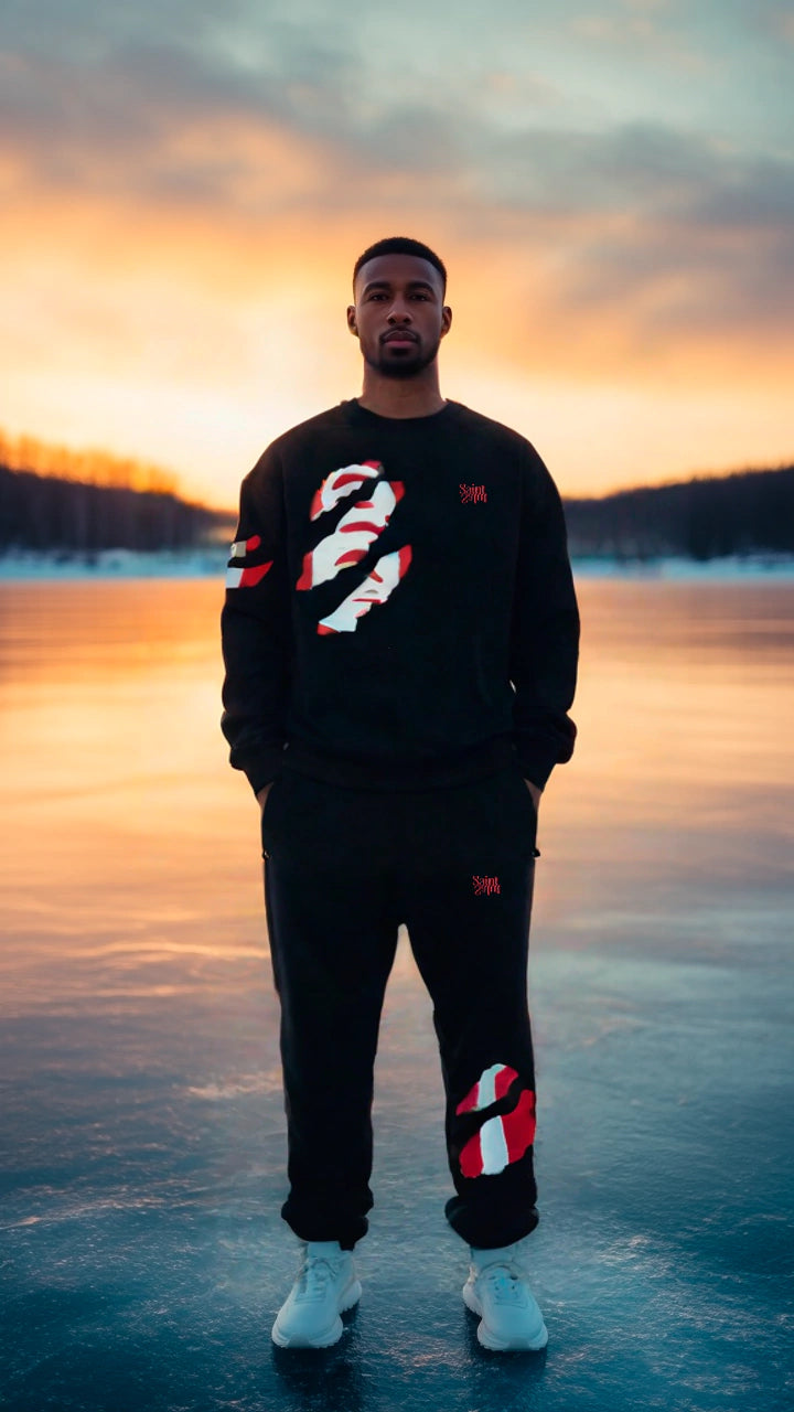 Guia de medidas — Fleece Crewneck Frracture 