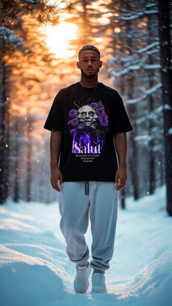 Guia de medidas — Flammes De Prêtre Oversized Tee