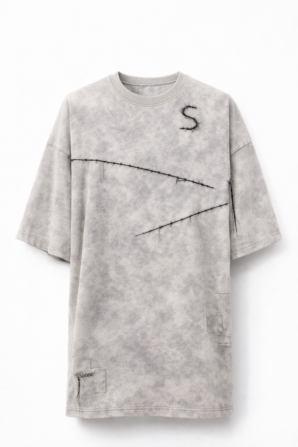 OVERSIZED TEE RESURGO - Clear
