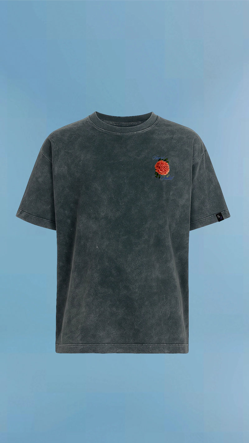 T-Shirt Chrysanthème Marble