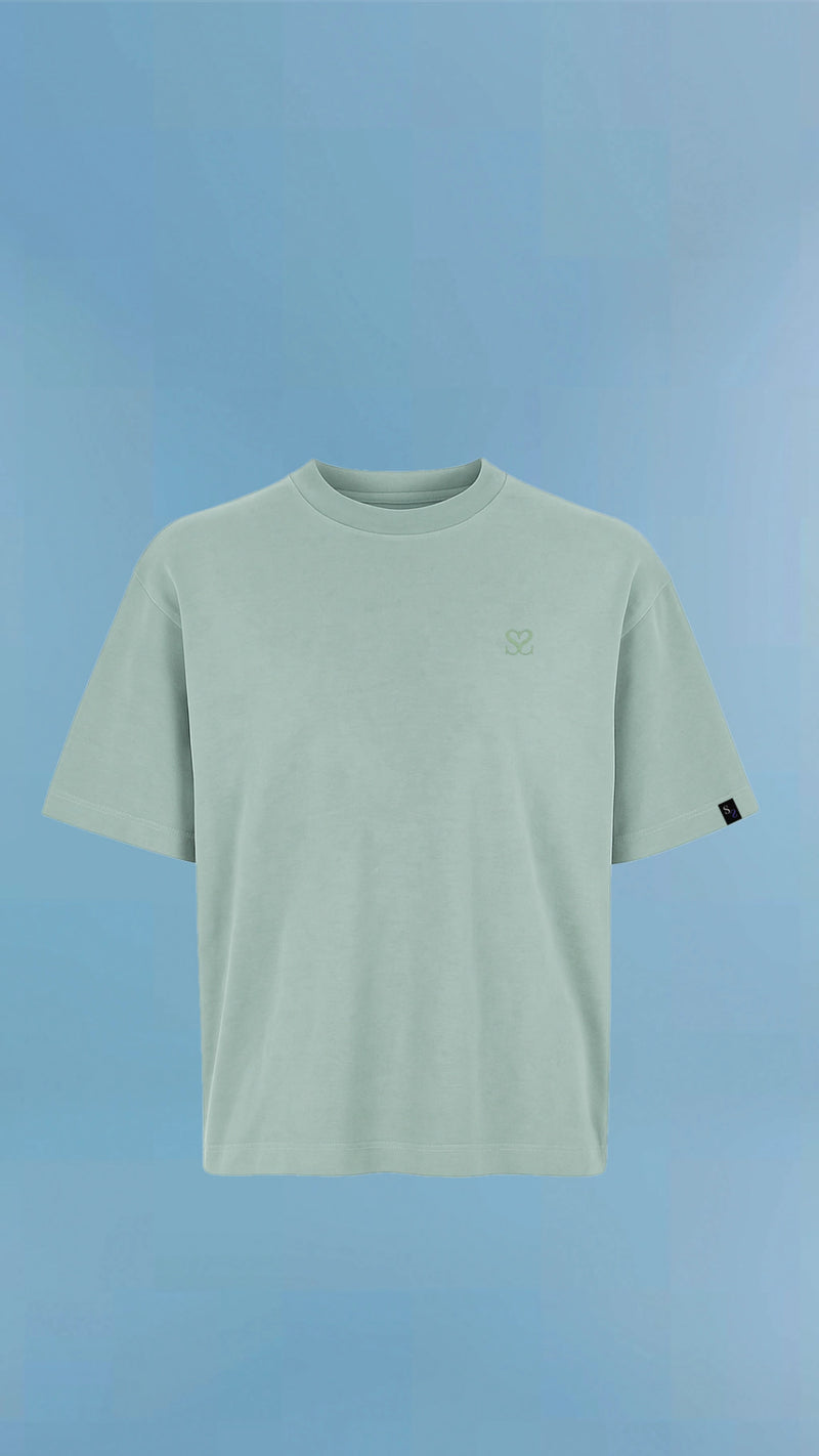 Boxy TEE Double "S" Mint
