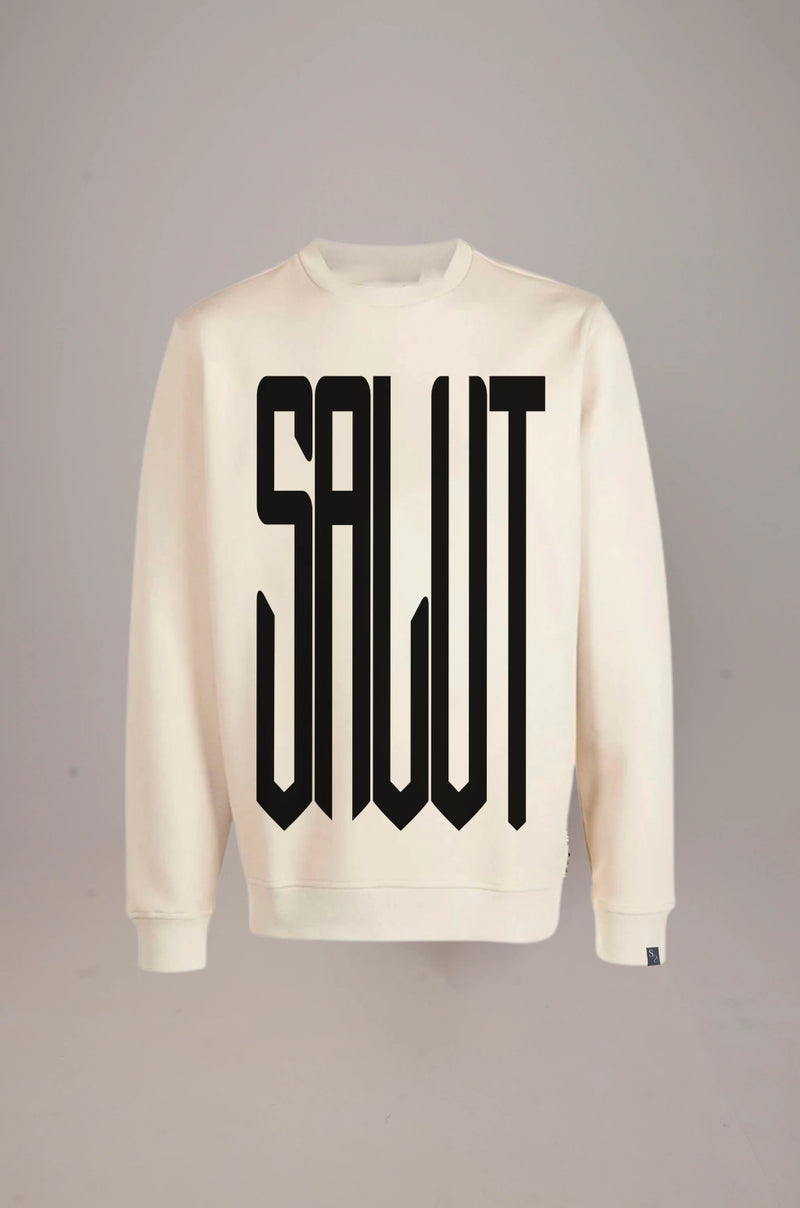 Fleece Crewneck Perdition "OFF-White"