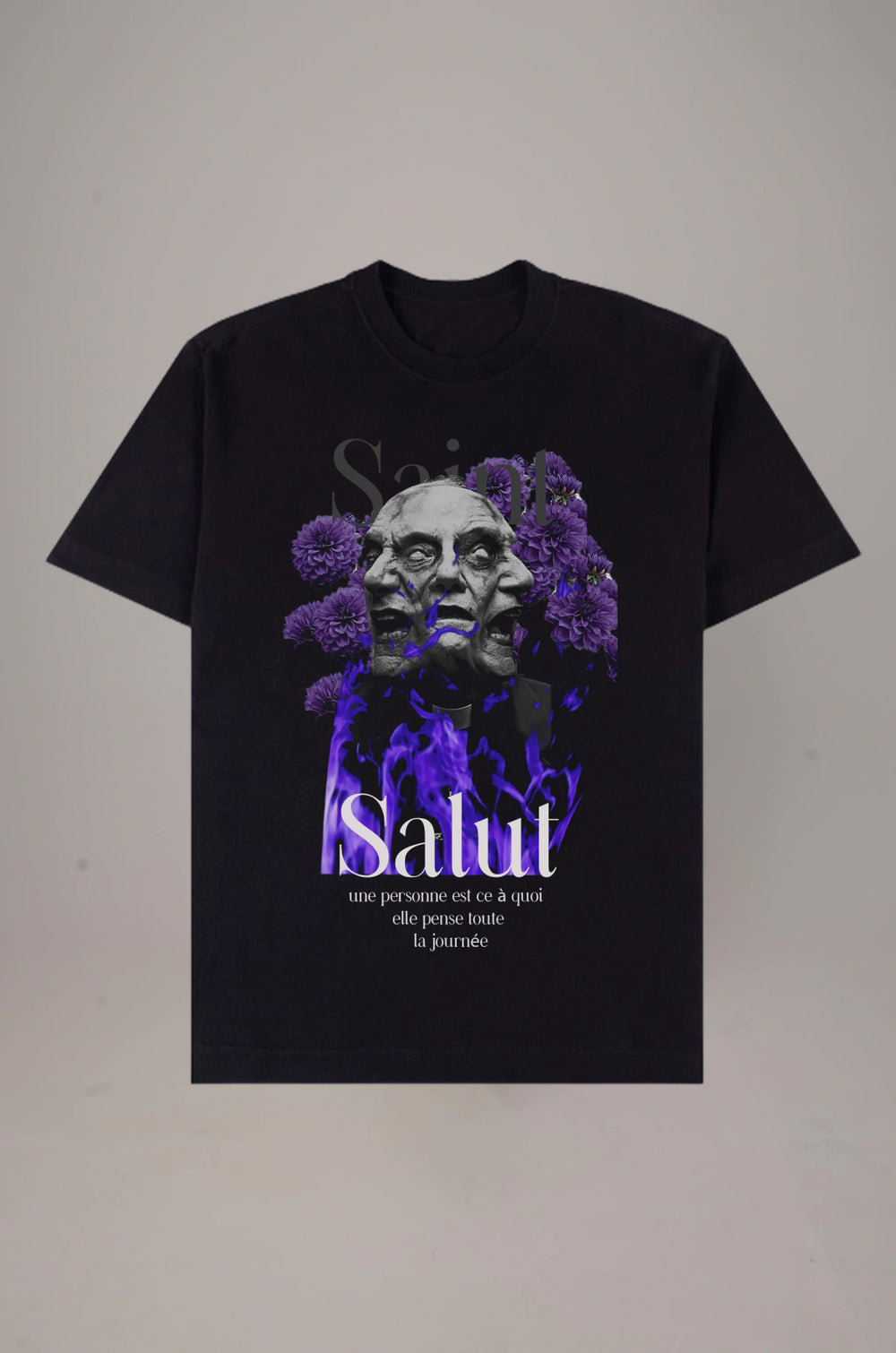 Flammes De Prêtre Oversized Tee
