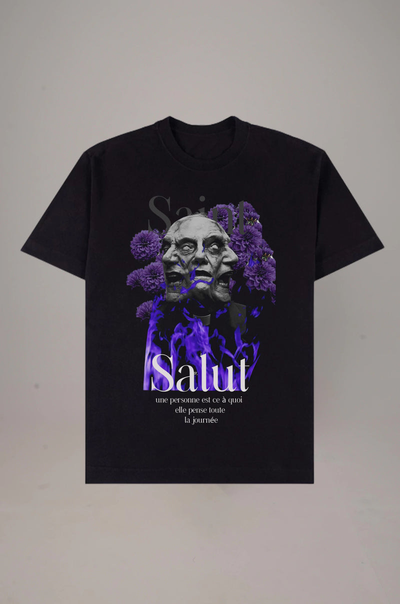 Flammes De Prêtre Oversized Tee