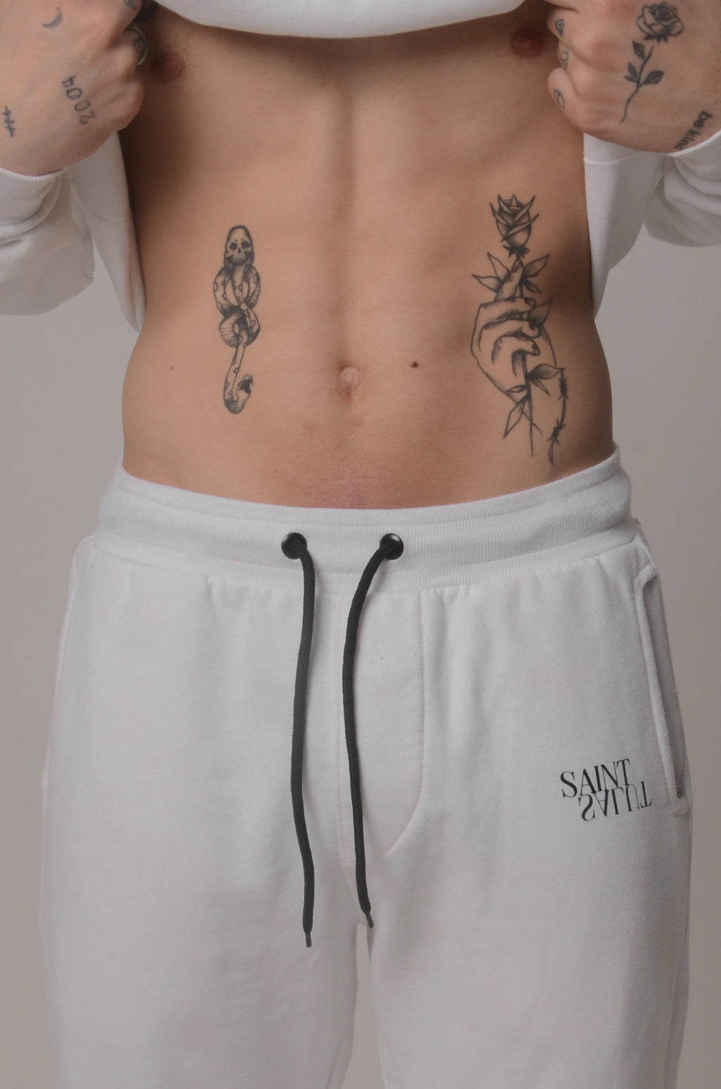 Guia de medidas — Sweatpants Logo Première Off White