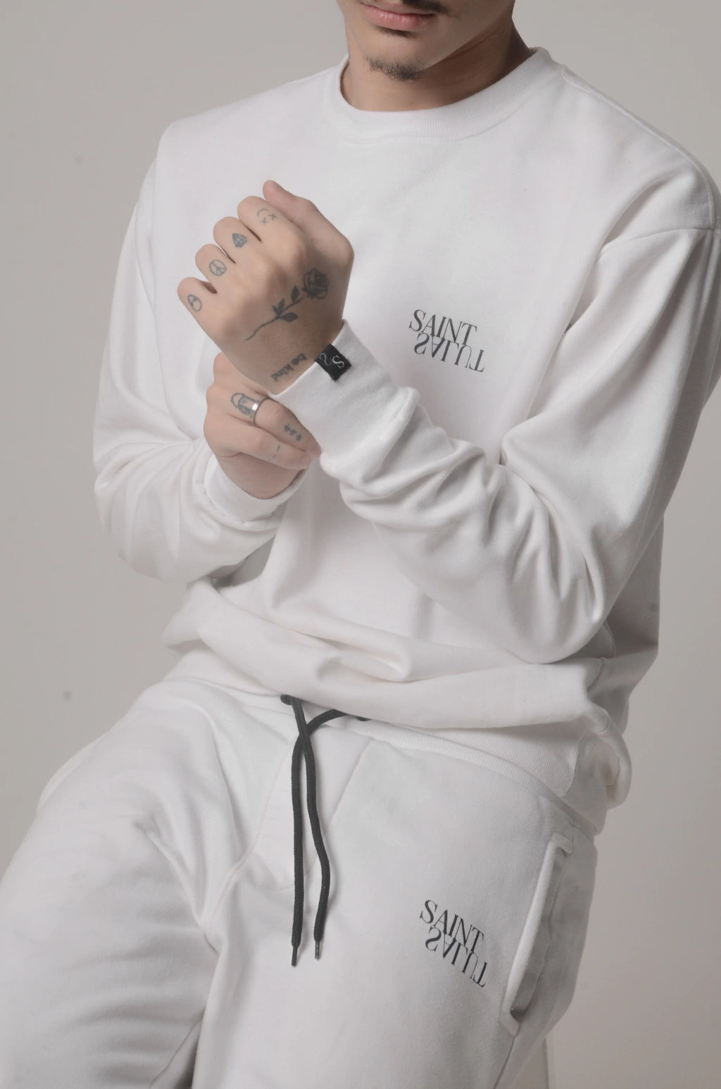 Guia de medidas — Fleece Crewneck Logo Première 