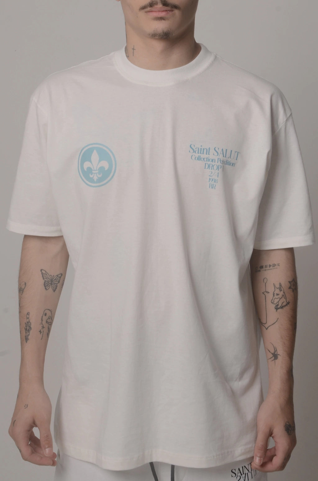 Guia de medidas — Perdition Tee Off-White
