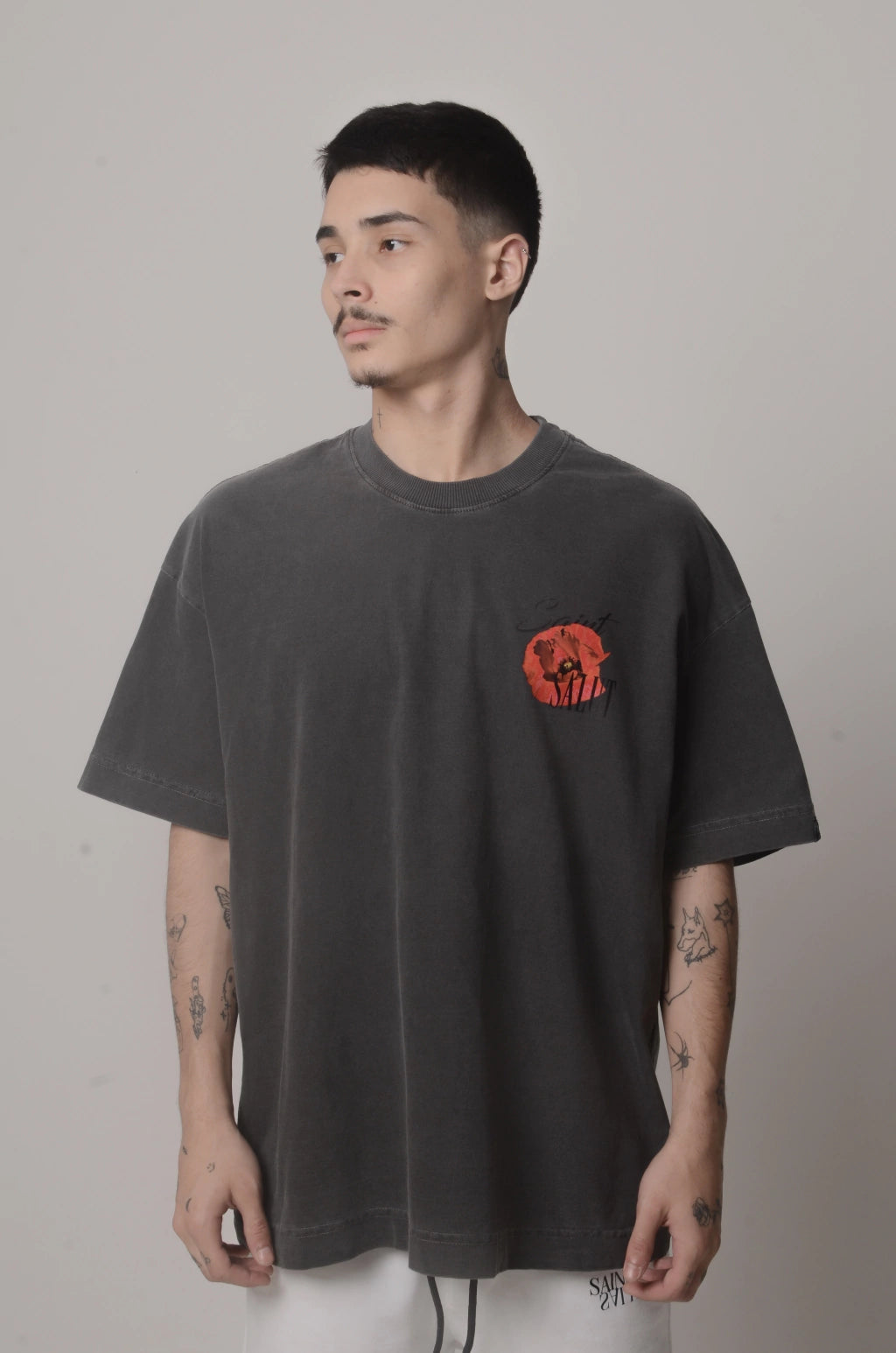 Guia de medidas — Coquelicot Oversized Tee Dark Grey