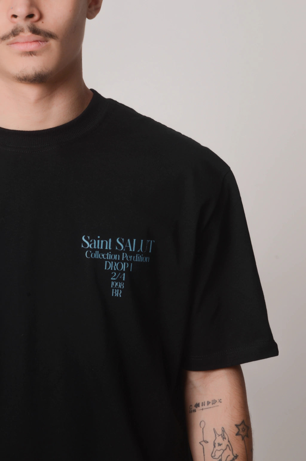 Guia de medidas — Perdition Tee Black