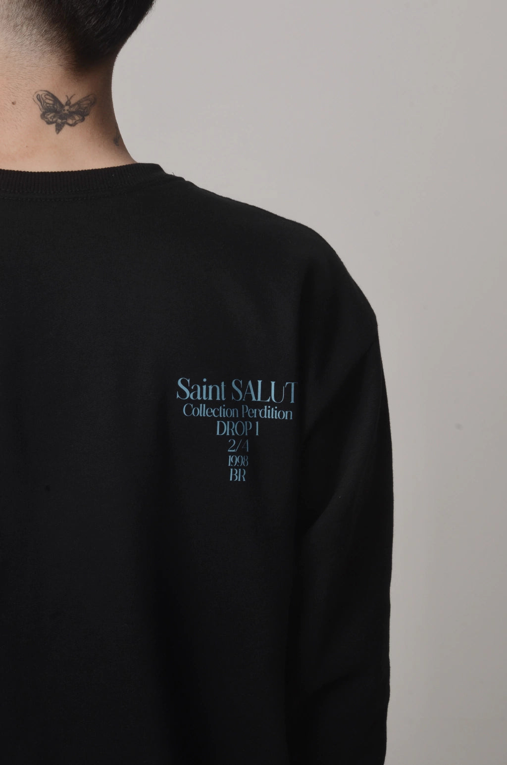 Guia de medidas — Fleece Crewneck Perdition 